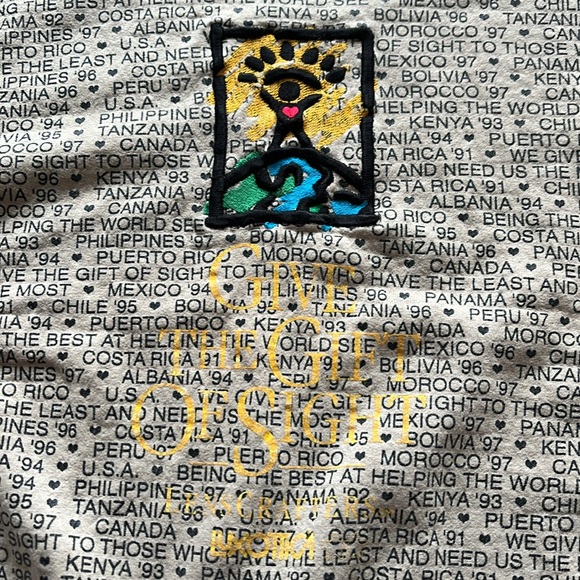 Vintage LensCrafters The Gift Of Sight / 90s / XL - Picture 3 of 10